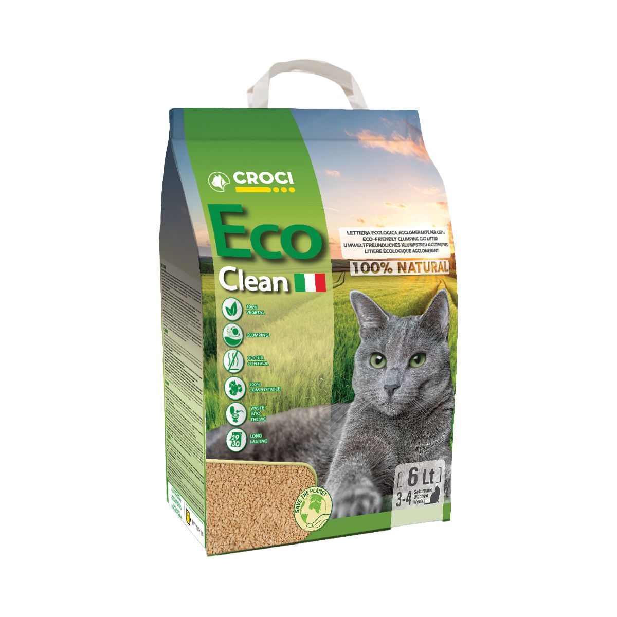 LITIERE POUR CHAT ECO CLEAN