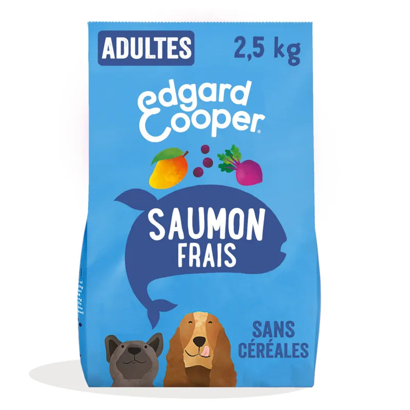 Edgard & Cooper Adult saumon sans céréales pour chien