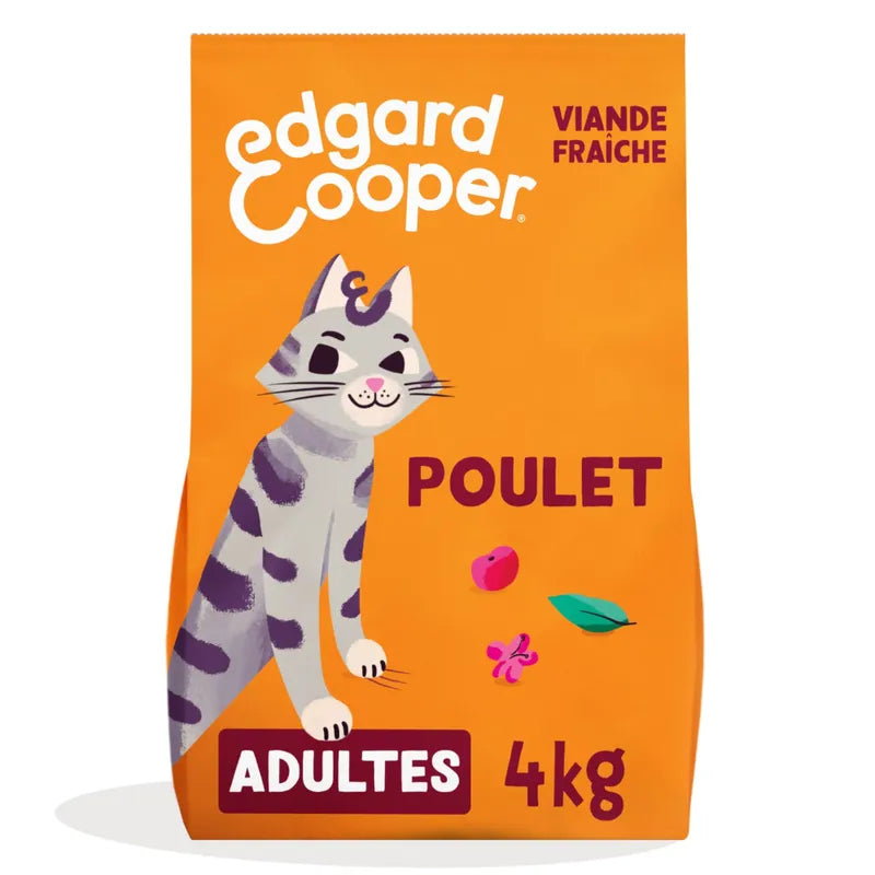 Edgard & Cooper Adult poulet sans céréales pour chat