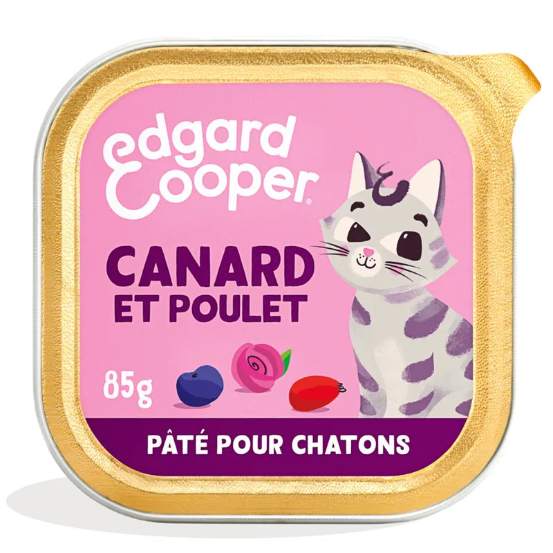 Edgard & Cooper Kitten Pâté sans céréales  85 g pour chaton