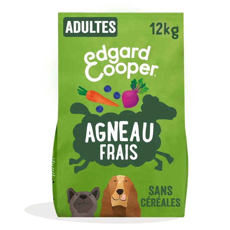 Edgard & Cooper Adult agneau sans céréales pour chien