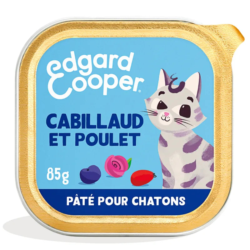 Edgard & Cooper Kitten Pâté sans céréales  85 g pour chaton