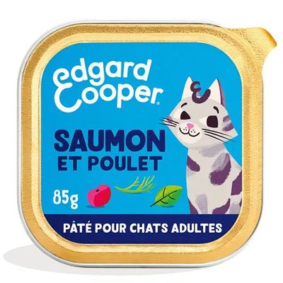 Edgard & Cooper Adult Pâté sans céréales  85 g pour chat