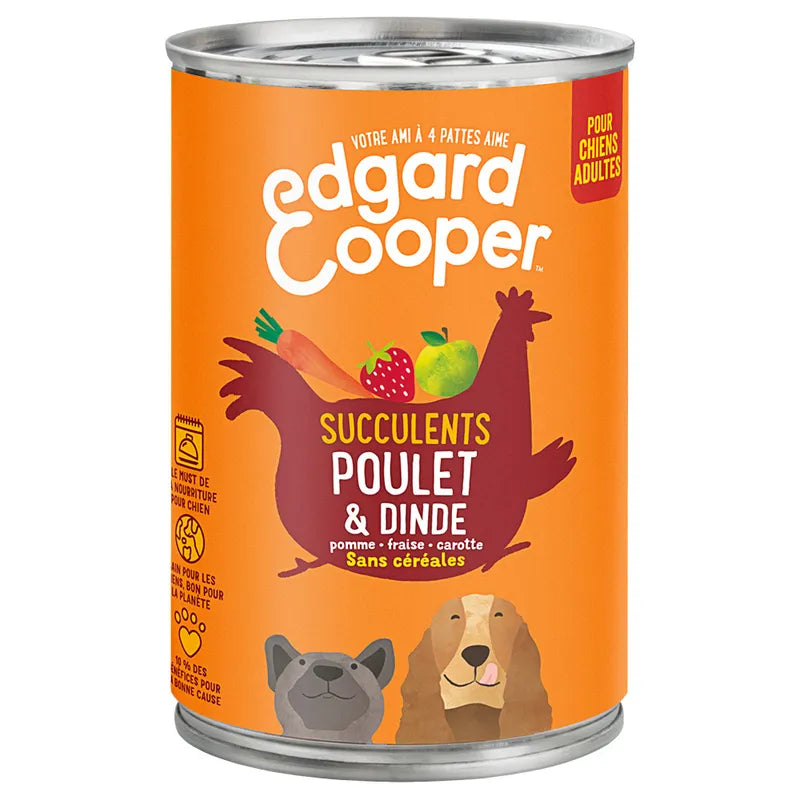 Edgard & Cooper Adult sans céréales  400 g pour chien