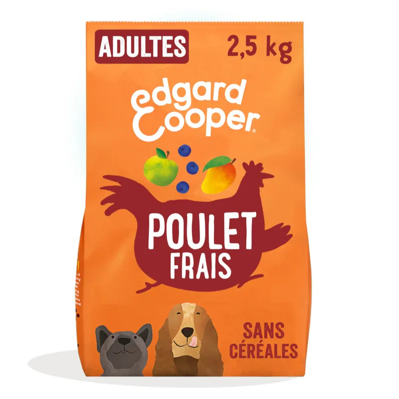 Edgard & Cooper Adult poulet sans céréales pour chien