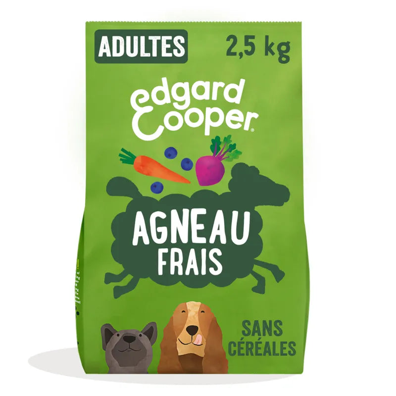 Edgard & Cooper Adult agneau sans céréales pour chien