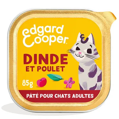 Edgard & Cooper Adult Pâté sans céréales  85 g pour chat