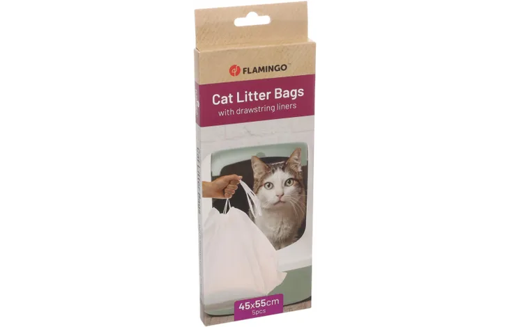 Sacs à litière pour chats Jumbo Blanc 45cm L x 55cm l