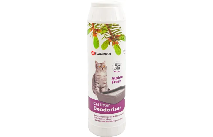 Désodorisant de litière pour chat Alpine Blanc