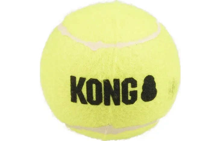 Kong® Jouet SqueakAir® Balle Jaune 8CM