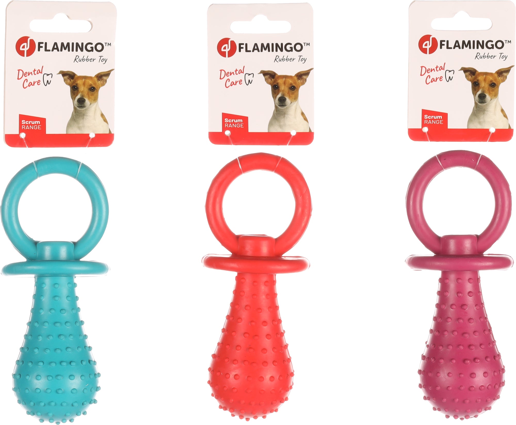 Jouet Scrum Tétine Plusieurs couleurs