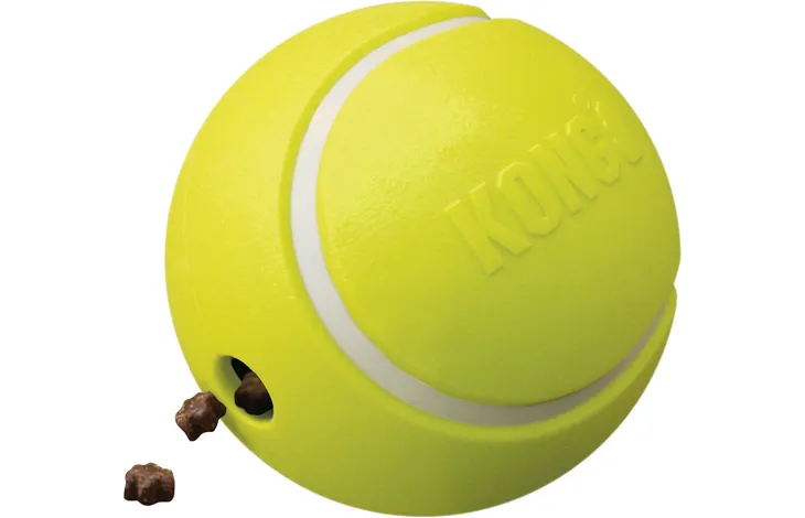 Kong® Jouet Rewards Tennis Jaune 8,3CM