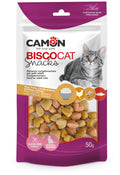 Biscocat - Cœurs au riz et au poulet pour chats LOTS DE 2