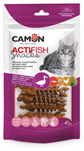 Actifish - friandises au canard, saumon et poulet pour chats LOTS DE 2