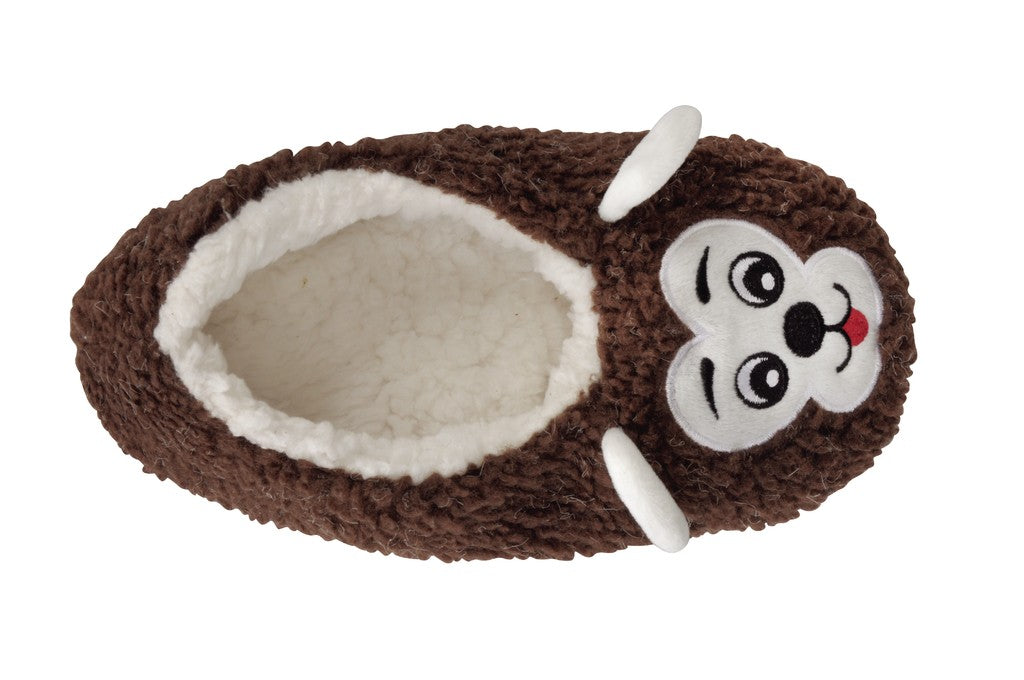 Pantoufle en peluche avec couineur