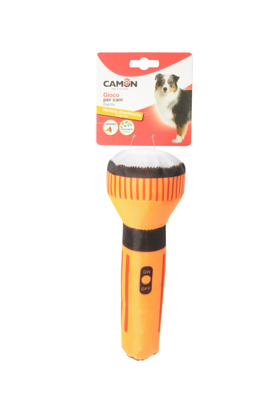 lampe torche en polyester avec couineur