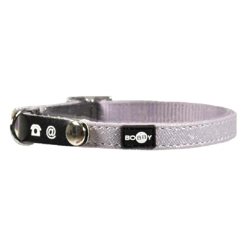 Collier pour chat adresse Bobby - Pailleté