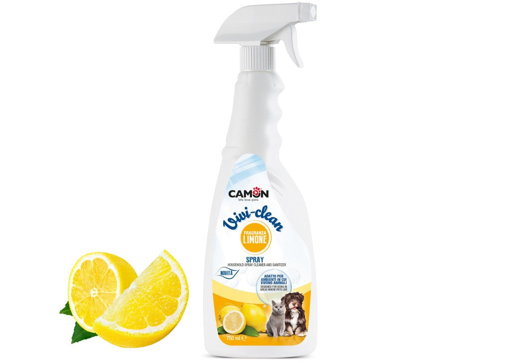 Spray désinfectant au citron