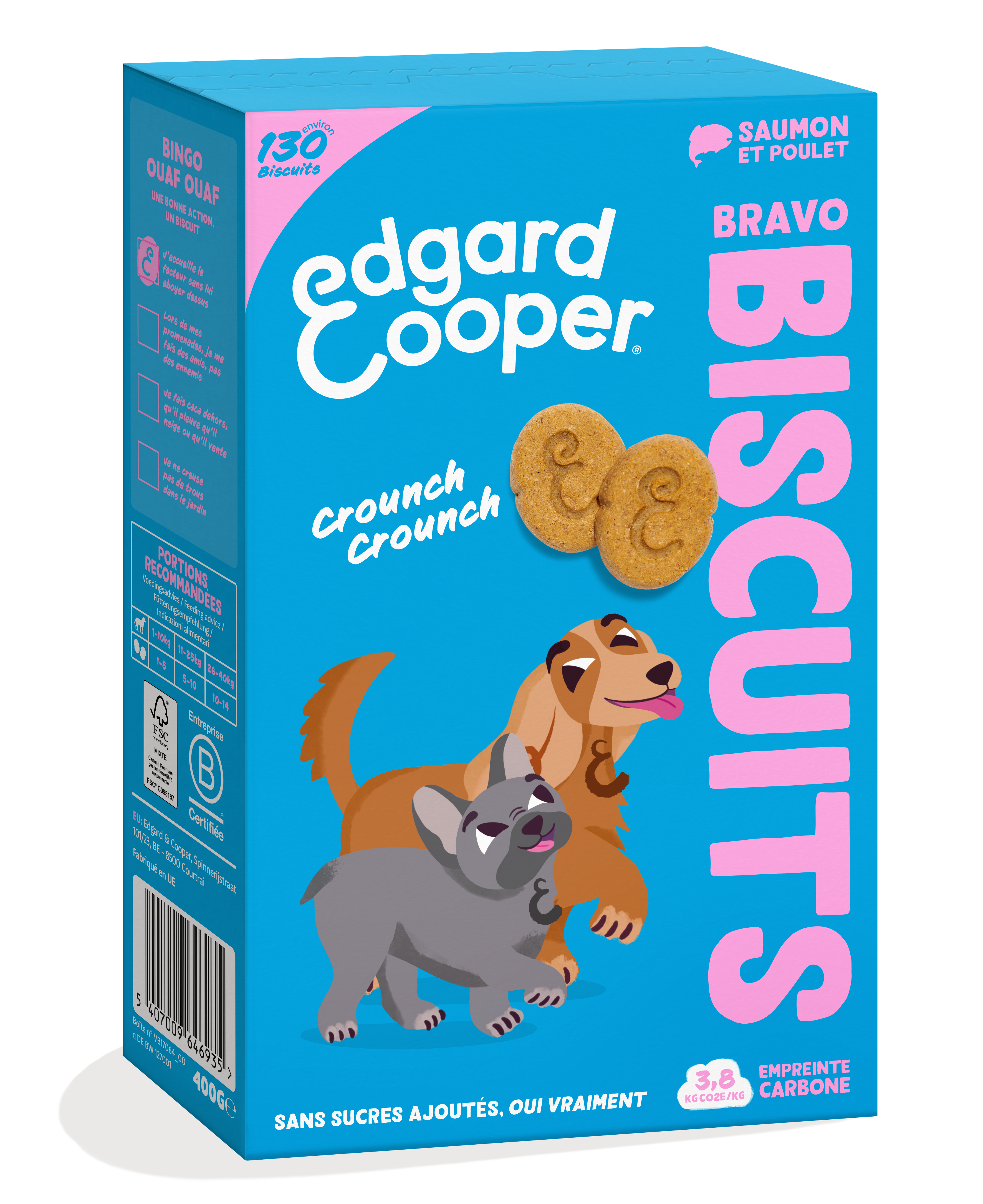 Biscuits - Saumon et Poulet