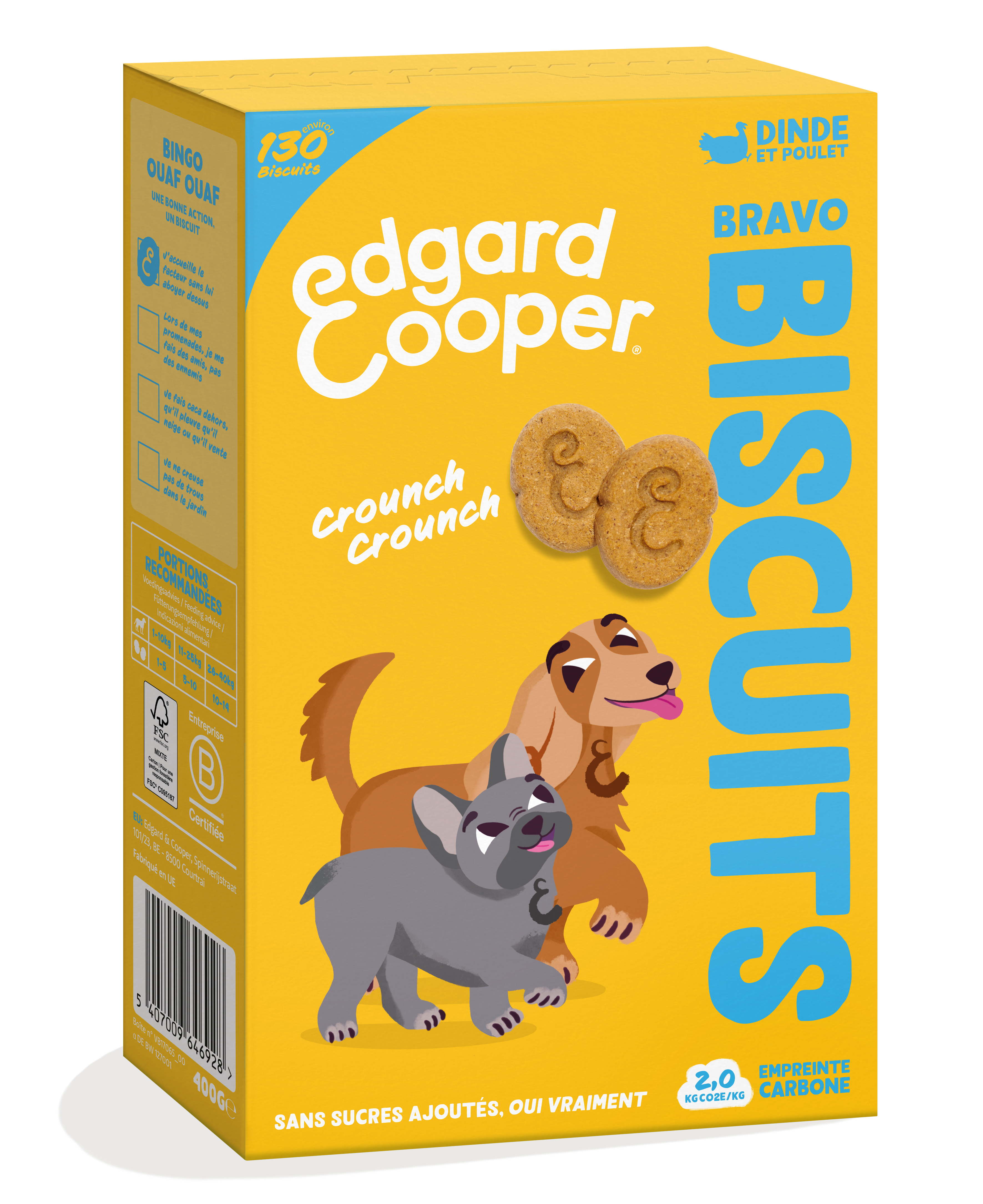 Biscuits - Dinde et Poulet