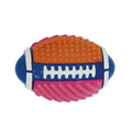 Jouet de ballon de rugby en caoutchouc TPR pour chiens