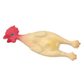 Jouet en latex de poulet pour chiens