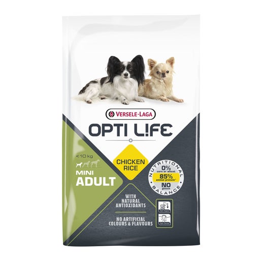 Croquettes Opti Life chien mini : Poulet 7.5KG