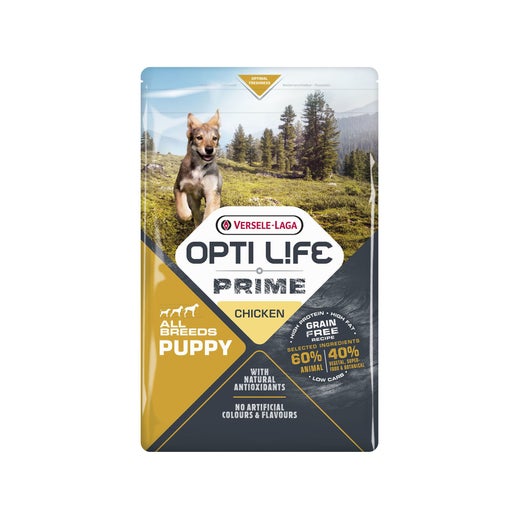 Croquettes Opti Life Prime chiot : Poulet 2.5KG