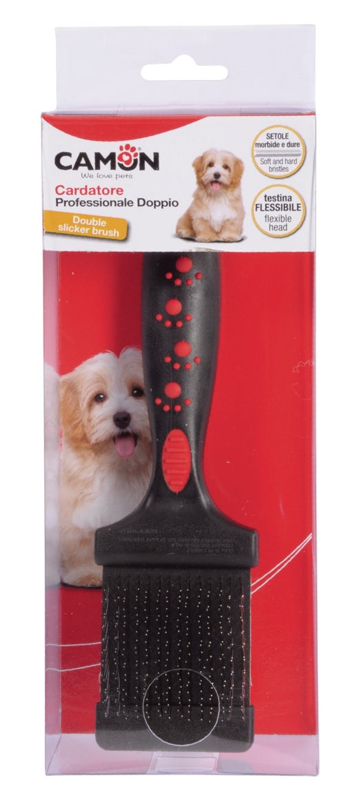 Cardeuse double professionnelle à tête flexible