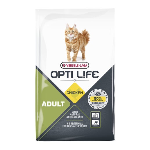 Croquettes Opti Life Chat Adulte poulet 2.5KG