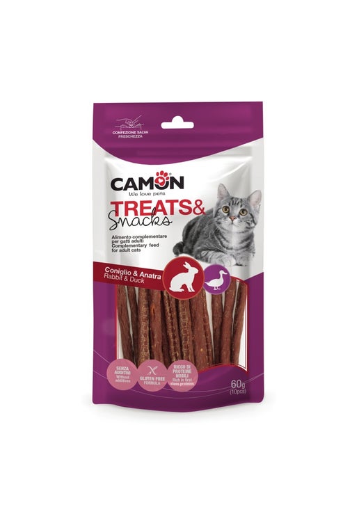 Bâtonnets de lapin et de canard