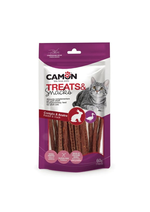 Bâtonnets de lapin et de canard