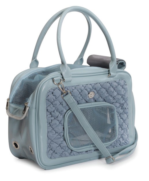 Sac de transport pour chiens et petits animaux - bleu