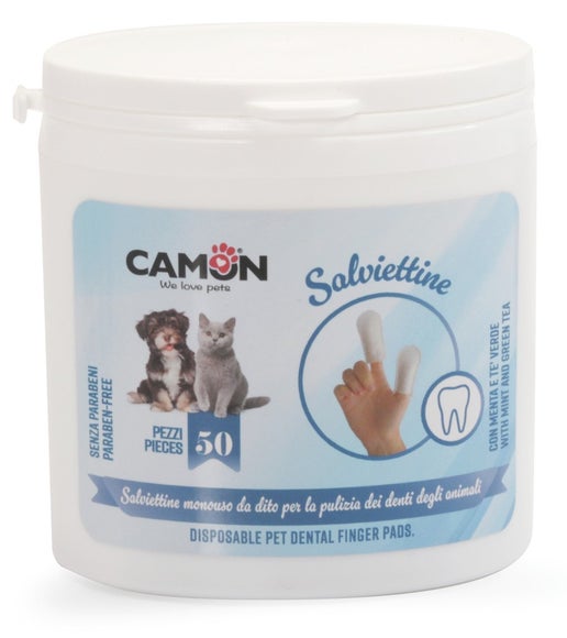 Lingettes jetables pour le nettoyage des dents