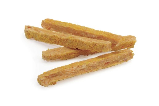 Lanières de poulet panées