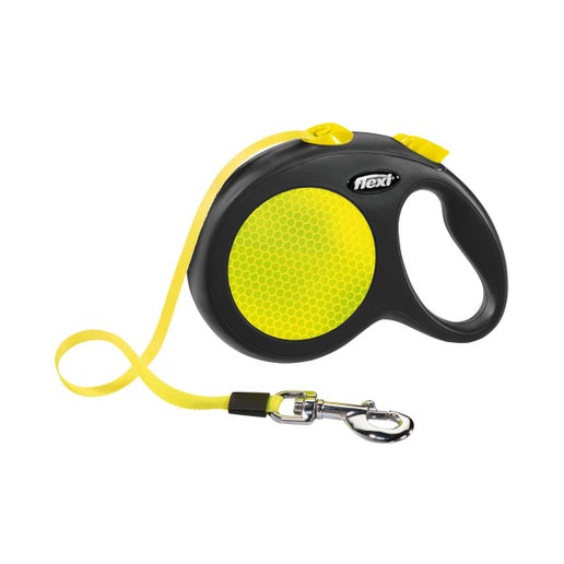 LAISSE FLEXI NEW NEON TAPE TAILLE:S  5m