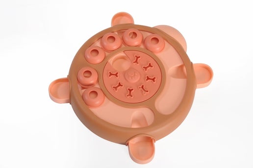 Jouet interactif pour chien  et chat« Génial » - Distributeur de friandises puzzle tortue